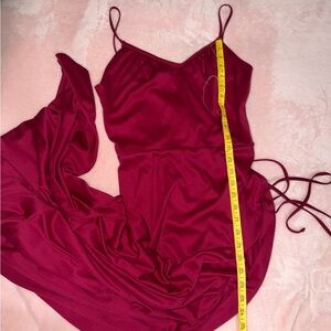 Bianchi Deep Red Dress